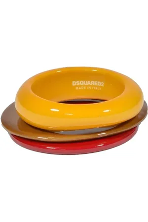 Dsquared2 Bijouterie, -Color Resin Rigid Bracelet Set en