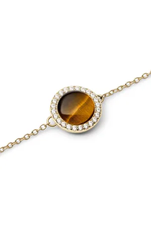 Daniel Wellington Bijouterie, Audrey Tiger Eye Armband en