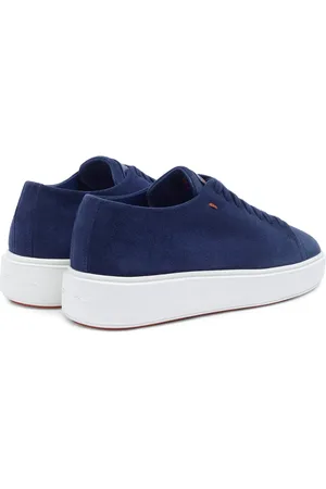 santoni Sneakers, Women?s suede sneaker en