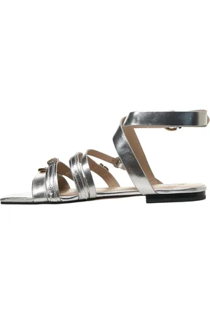 Pinko Mules & Slides, Leather sandals 