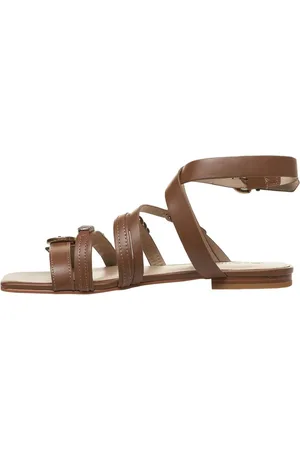 Pinko Mules & Slides, Leather sandals 