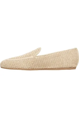 Stuart Weitzman Moccassins, Raffia loafers 