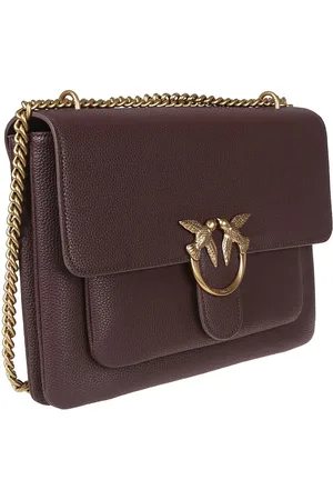 Pinko Sacs bandoulière, Love One Soft Big Bag Pink & Purple en