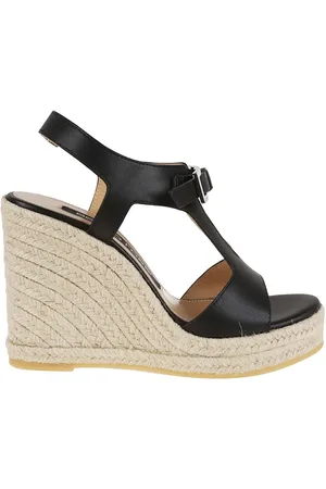 Sergio Rossi Sandales, Sr Nora Sandals With Distinctive Buckle And Rope W en