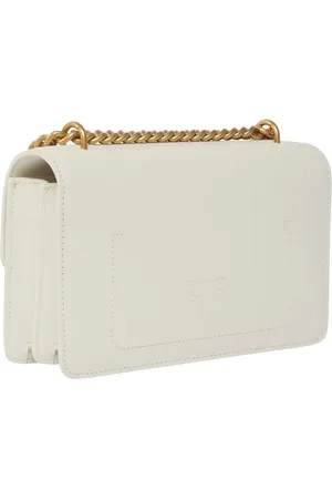 Pinko Sacs bandoulière, Bags Bianco Setaantique Gold en