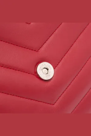 Saint Laurent Sacs bandoulière, 2018 Medium Leather Monogram Matelasse LouLou Bag en