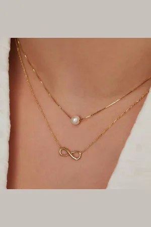 BELORO Bijouterie, Monte Napoleone Perla 9 karat necklace with pearl en