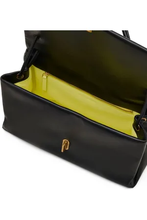 Marc Jacobs Sacs bandoulière, Black Bag With Gold-Tone Clasp And Vibrant Lining en