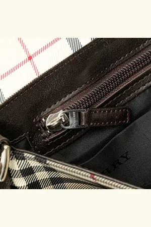 Burberry Sacs bandoulière, 2000-2017 House Check Canvas Flap Crossbody en