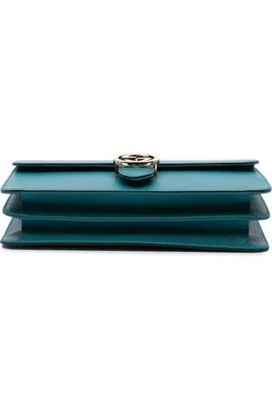 Gucci Sacs bandoulière, 2016-2024 Medium Dollar Calfskin Interlocking G Cr en
