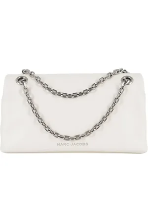 Marc Jacobs Sacs bandoulière, Dual Chain Wallet In Soft White Nappa Leather en