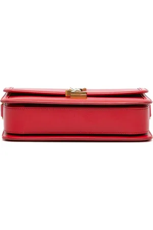 Saint Laurent Sacs bandoulière, 2020 Medium Calfskin Solferino Satchel In Box en