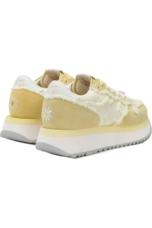 sun68 Sneakers, Sneakers Giallo Limone en