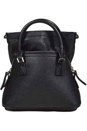 Maison Margiela Sacs bandoulière, 5Ac Micro Black Leather Shoulder Bag en
