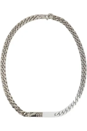 Maison Margiela Bijouterie, Minimal Logo Id Tag Necklace