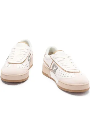 Fendi Sneakers, Sneakers With Perforated Detailing And Cushioned S en