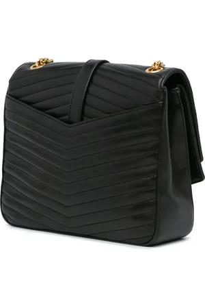 Saint Laurent Sacs bandoulière, 2018 Medium Lambskin Chevron Monogram Sulpice Bag en
