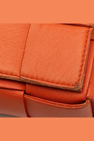Bottega Veneta Sacs bandoulière, 2012-2024 Nappa Intrecciato Cassette Crossbody en