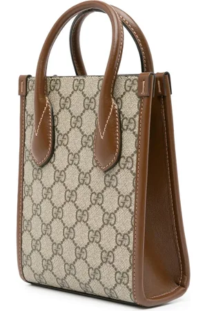 Gucci Sacs bandoulière, 2016-2024 Mini GG Supreme Interlocking G Satchel en