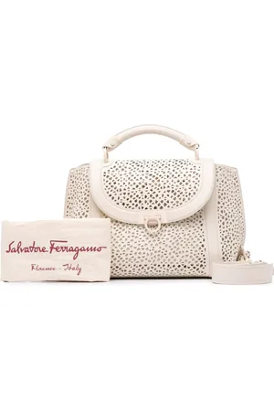 Salvatore Ferragamo Sacs bandoulière, 2021 Leather Laser Cut Gancini Sofia en
