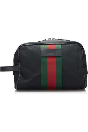 Gucci Petits sacs à main, 2000-2015 Techno Web Canvas Clutch en
