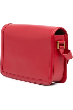Saint Laurent Sacs bandoulière, 2020 Medium Calfskin Solferino Satchel In Box en