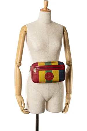 Gucci Sacs bandoulière, 2016-2023 Baiadera Canvas Stripe Belt Bag en