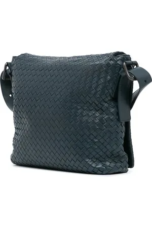 Bottega Veneta Sacs bandoulière, 2012-2024 Nappa Intrecciato Flap Crossbody en