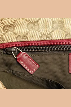 Gucci Sacs bandoulière, 2000-2015 GG Canvas Web Crossbody en