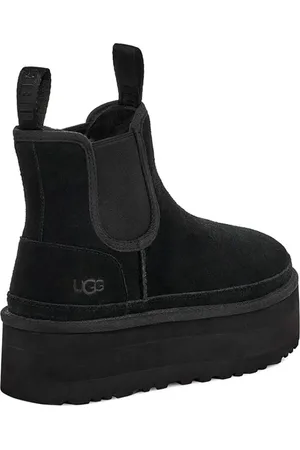 UGG Bottes & Bottines, Dames Neumel Platform Chelsea Zwart en