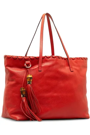 Gucci Sacs bandoulière, 2000-2015 Bamboo Tassel Tote en