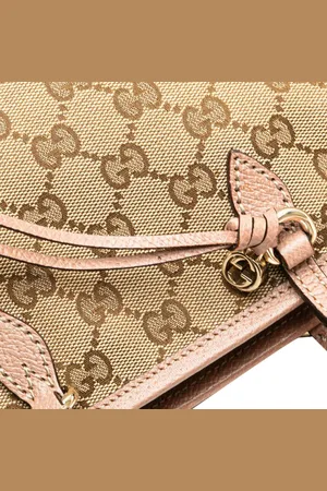 Gucci Sacs bandoulière, 2000-2015 Small GG Canvas Bree Satchel en