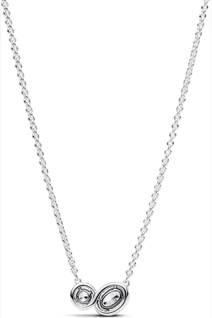PANDORA Bijouterie, Embracing Halo Necklace en