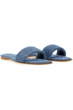 Alexander Wang Denim "Vy" Slipper en