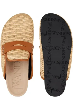 J.W.Anderson Mules & Slides, JW ANDERSON Raffiabast Mules en