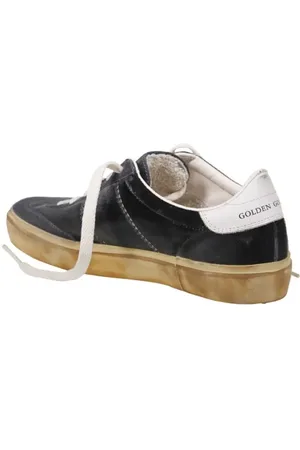 Golden Goose Sneakers, Soul-Star Velvet Upper Suede Hf Tongue Leather Hee en