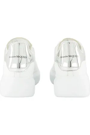 Alexander McQueen Sneakers, Chunky Sole Oversized Sneakers With Metallic Heel en