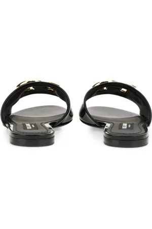 Dolce & Gabbana Sandales, Sandalo Con Logo en