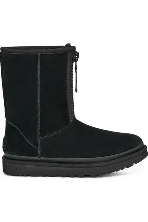 UGG Bottes & Bottines, Dames Laars Zwart 1144035/BLK SHORT ZIPPER en