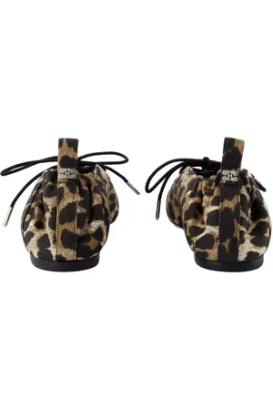Ganni Eyelets Ballerina