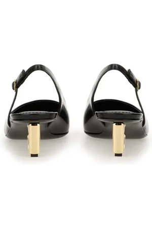 Dolce & Gabbana Escarpins, Patent Leather Slingback en