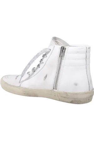 Golden Goose Sneakers, Slide Classic Leather Upper And List Suede Star en