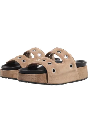 INUIKII Mules & Slides, Suede Studs en