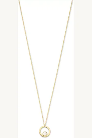 Isabel Bernard Bijouterie, Belleville Luna 14 Karat Necklace With Freshwater en