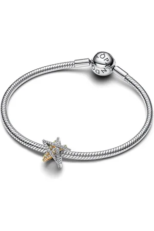 PANDORA Bijouterie, Funkelnder Kreuzender Stern Charm en