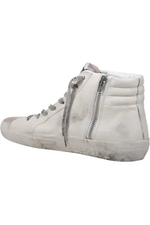 Golden Goose Sneakers, Slide Classic Leather Upper Nabuk Star Wave en