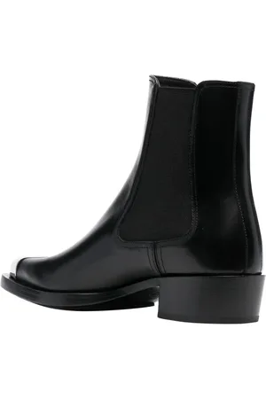 Alexander McQueen Bottes & Bottines, Leather Boots en