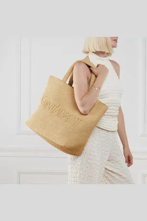 Saint Laurent Sacs à main, Raffia Tote Bag en