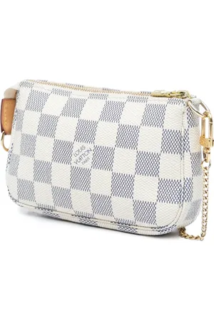 LOUIS VUITTON Petits sacs à main, 2010 Damier Azur Mini Pochette Accessoires en
