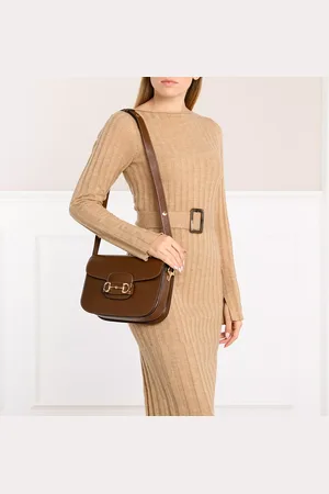 Gucci Sacs à main, 1955 Horsebit Shoulder Bag Leather en